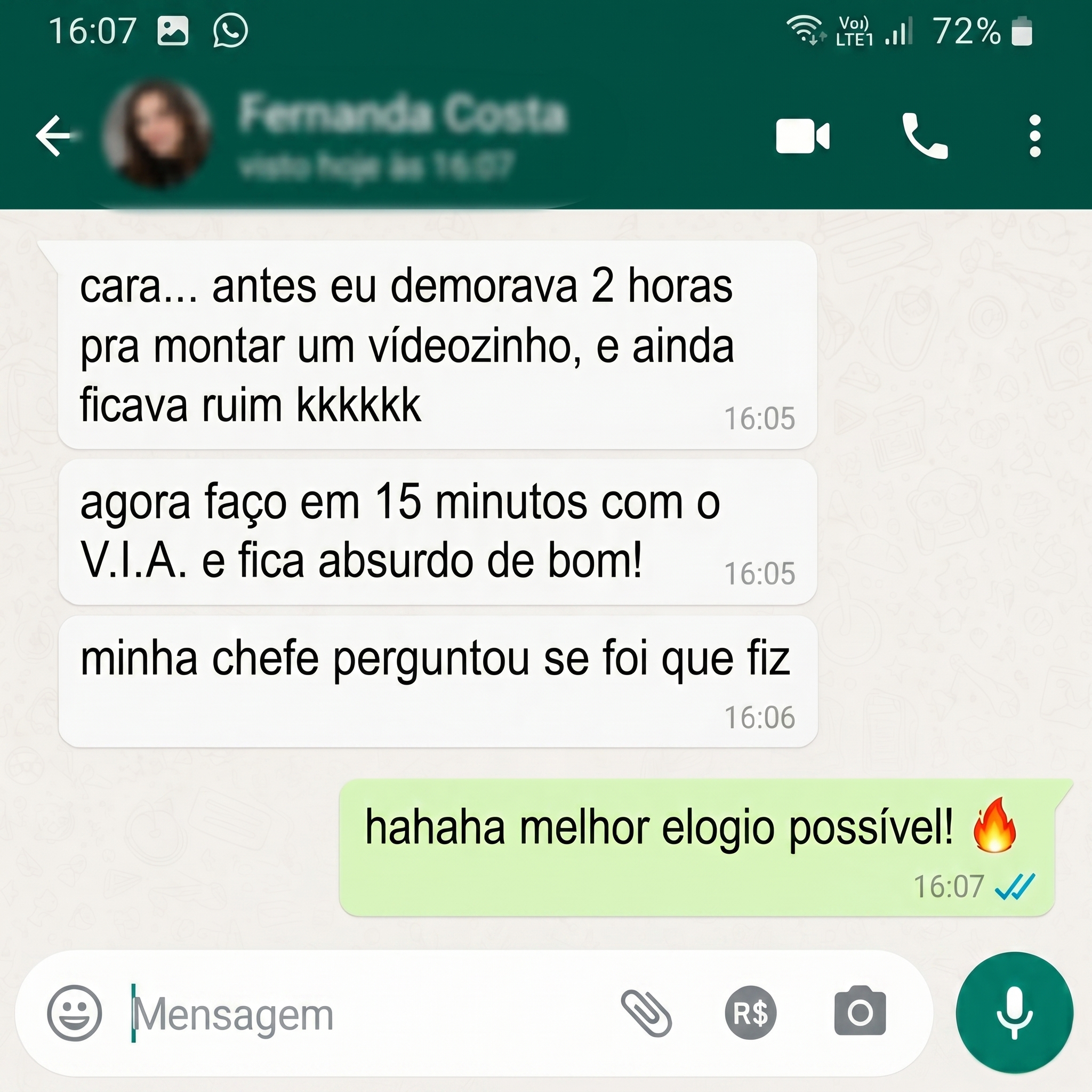 Depoimento Fernanda Costa